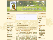 Tablet Screenshot of dzieciregresji.duchowa.pl